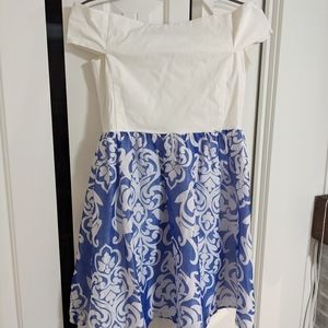 Off the shoulder dress